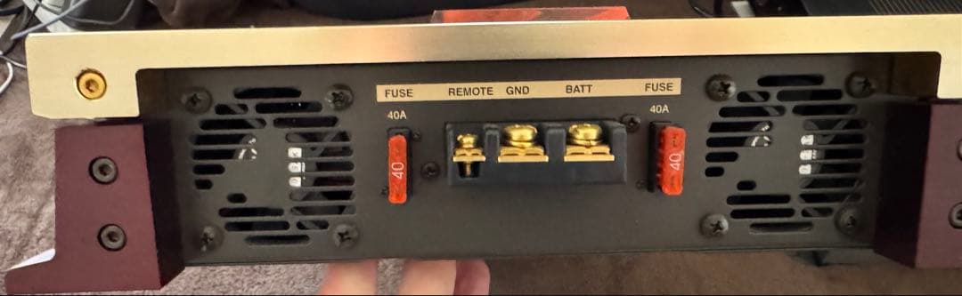 LUXMAN CM-2100 パワーアンプ　動作未確認　ラックスマン