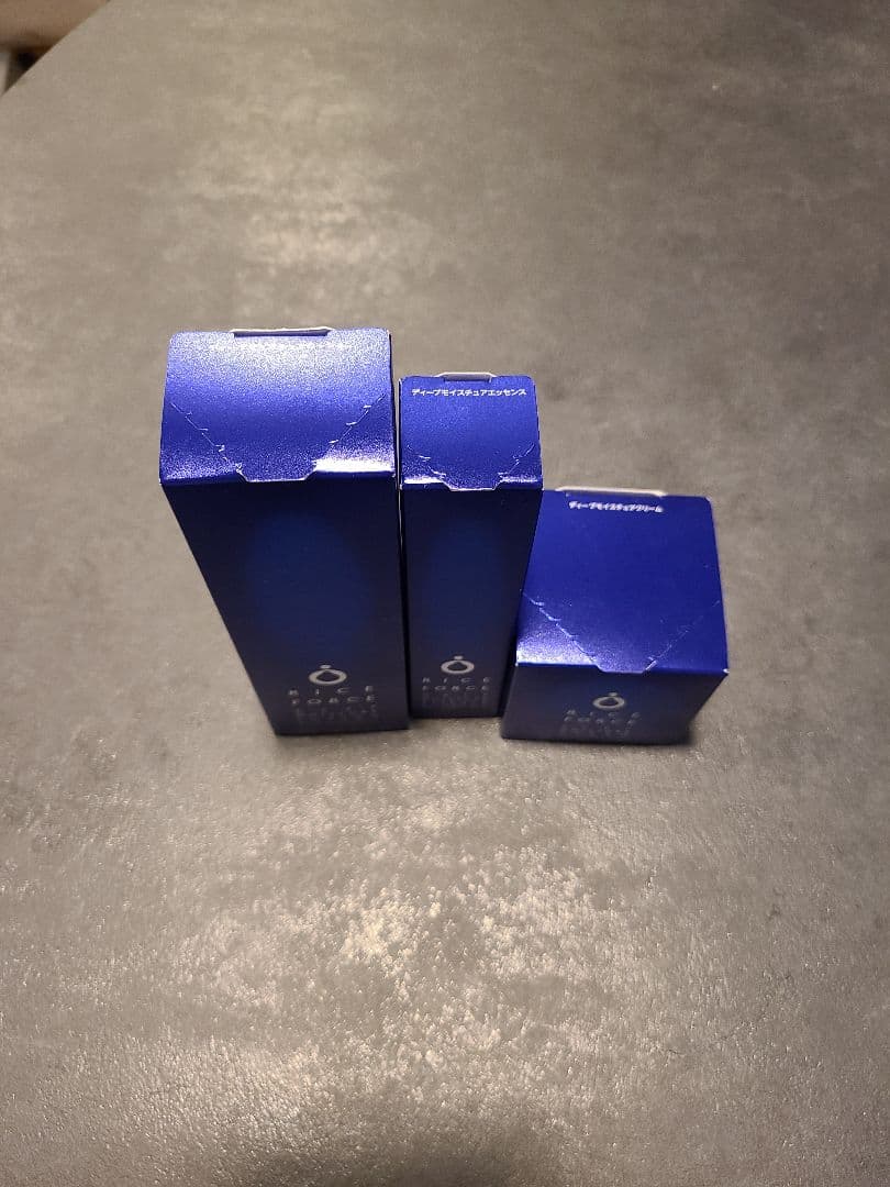 【未開封】ライスフォース ディープモイスチュアセット 化粧水/美容液/クリーム