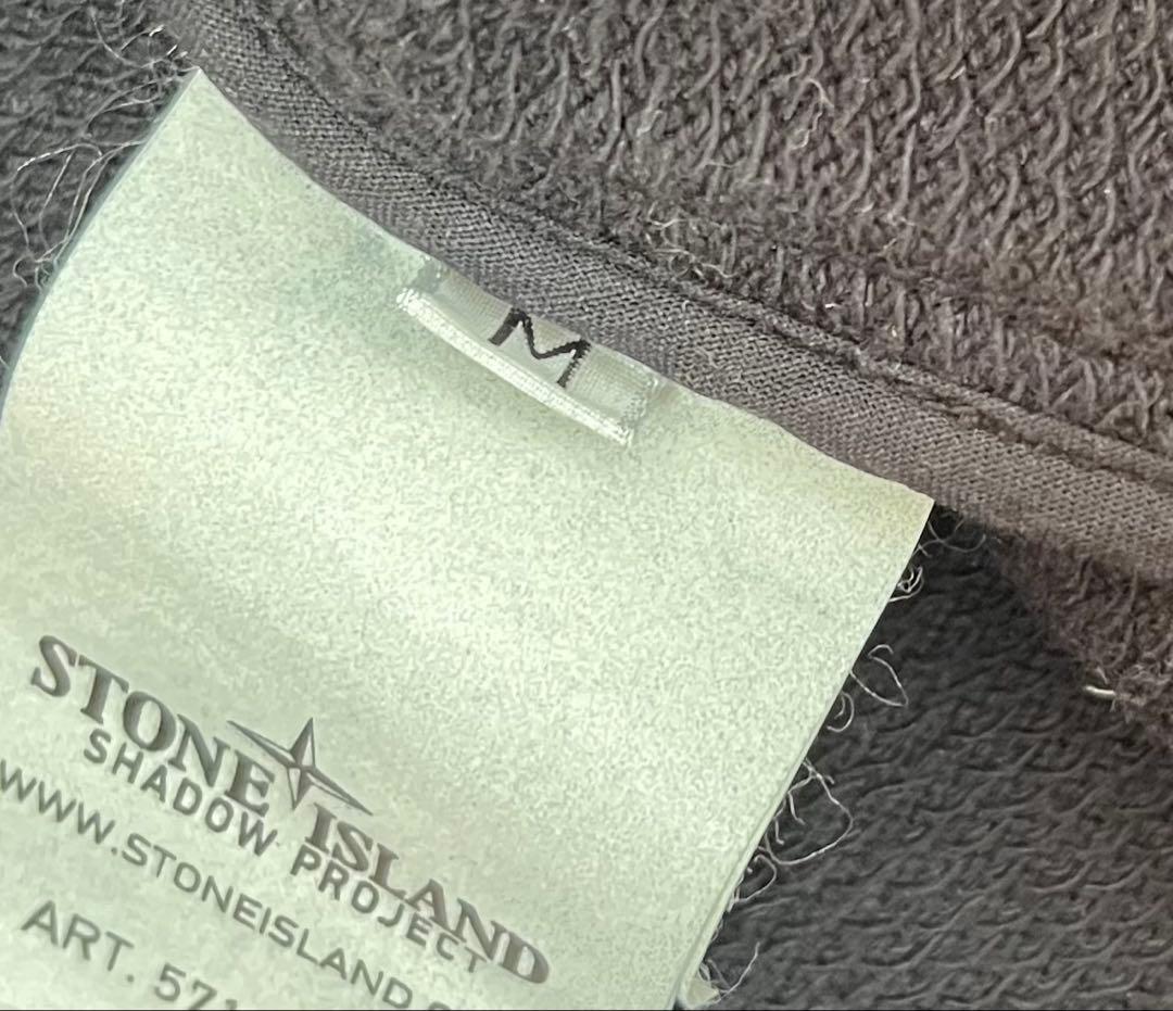 【STONE ISLND】ブラック テーラードジャケット ジッパー付き