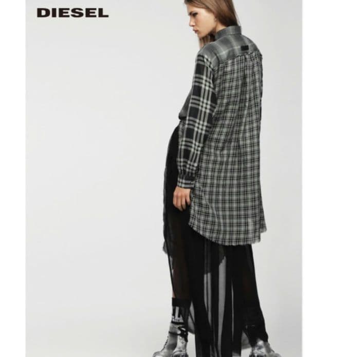 し*る様 ）ディーゼル　シャツワンピ