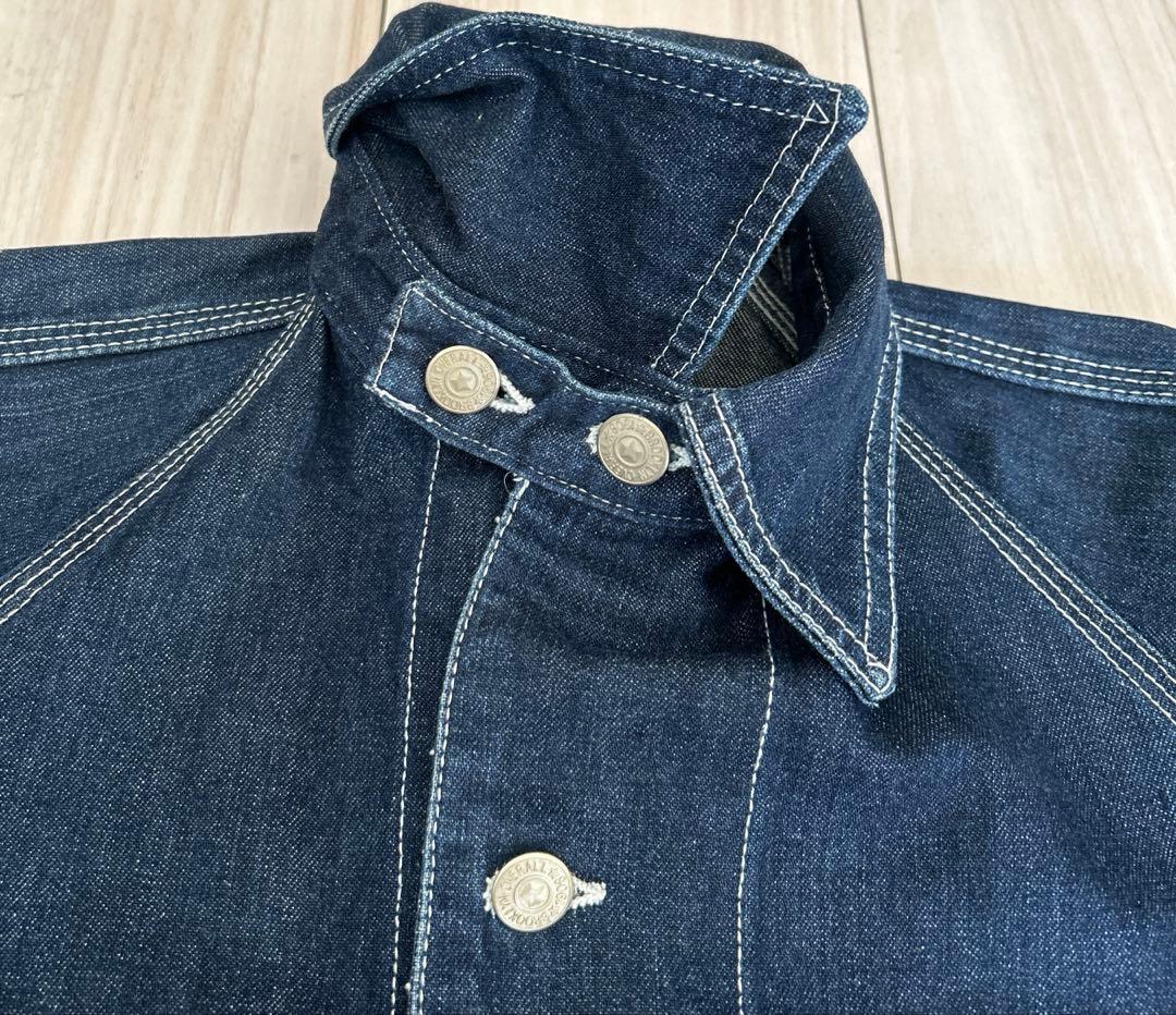 BROOKLYN OVERALL デニム　カバーオール Sサイズ　メンズ