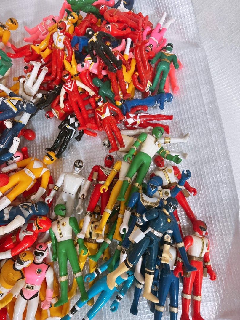 大量まとめてソフビ