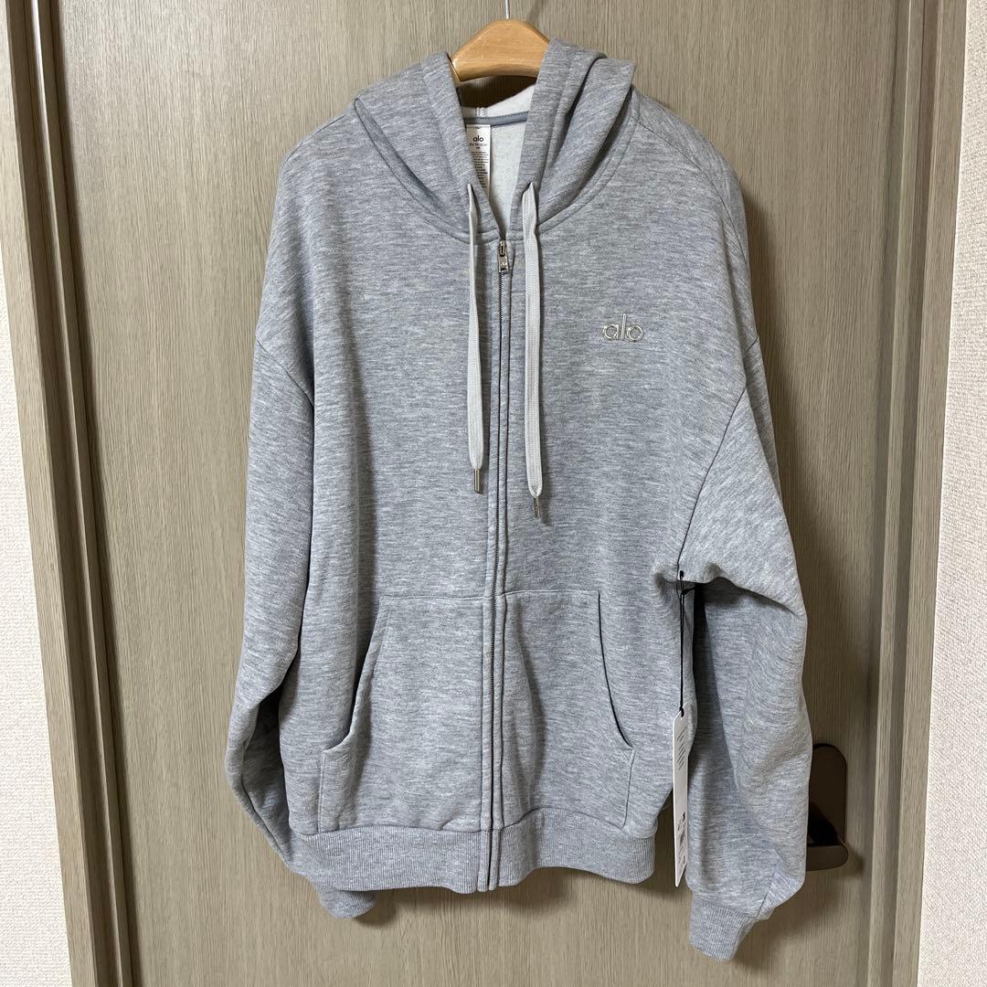 【新品タグ付き】Alo Accolade Full Zip Hoodie