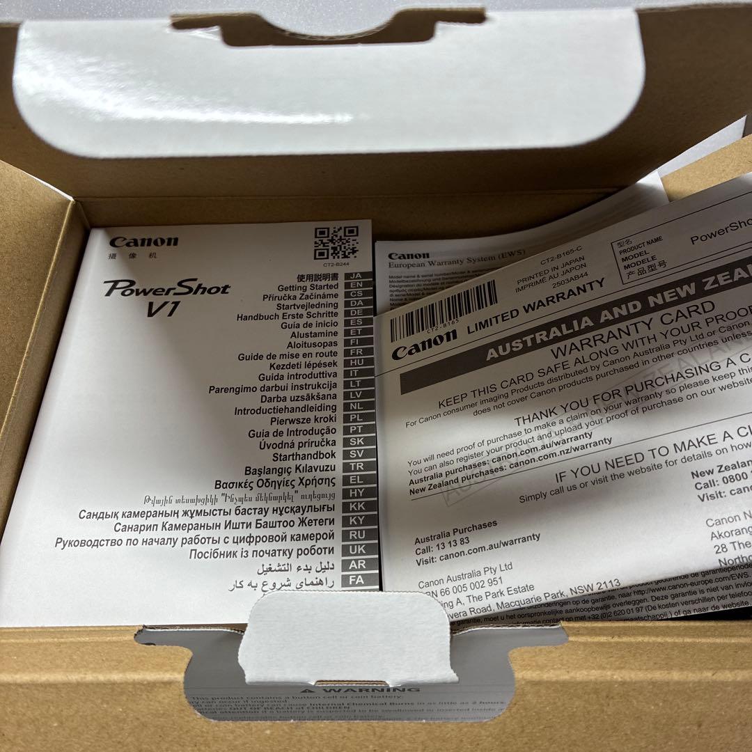 キャノン　Canon PowerShot V1