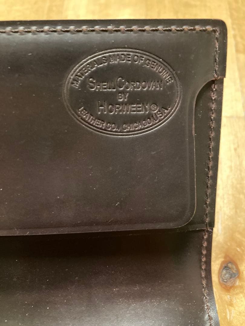 GANZO シェルコードバン2 名刺入れ バーガンディ 24年11月購入