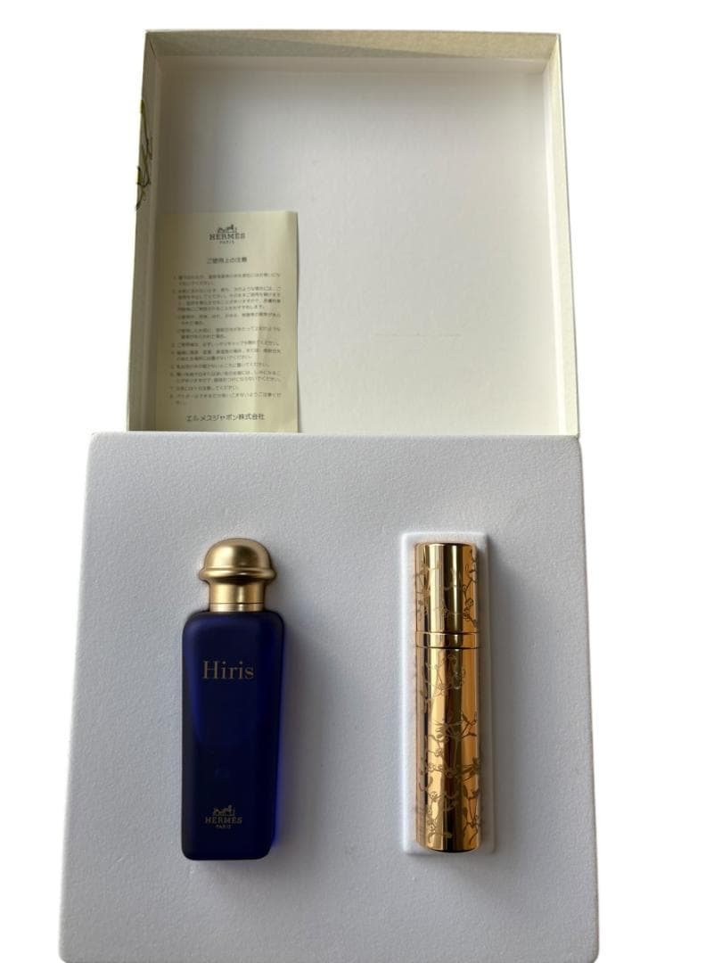 【箱付】エルメス Hiris 香水 セット アトマイザー付 限定ケース