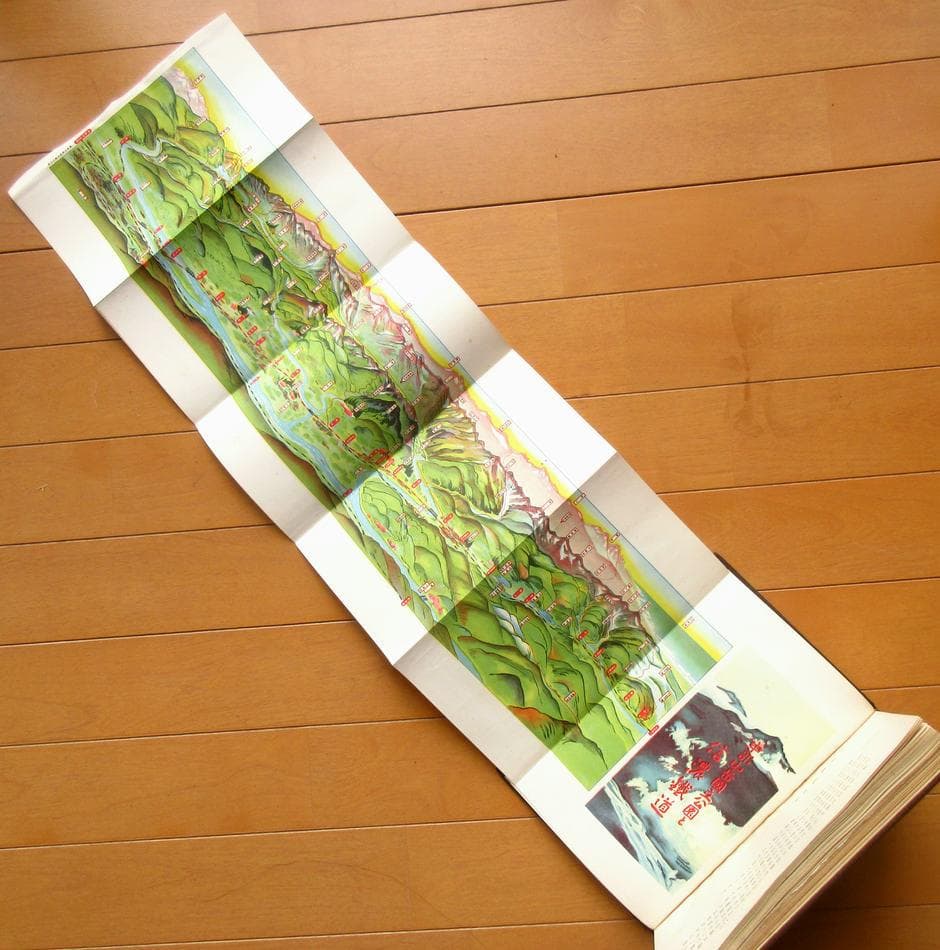 信濃 鉄道史 鳥瞰図 地図 長野県 戦前