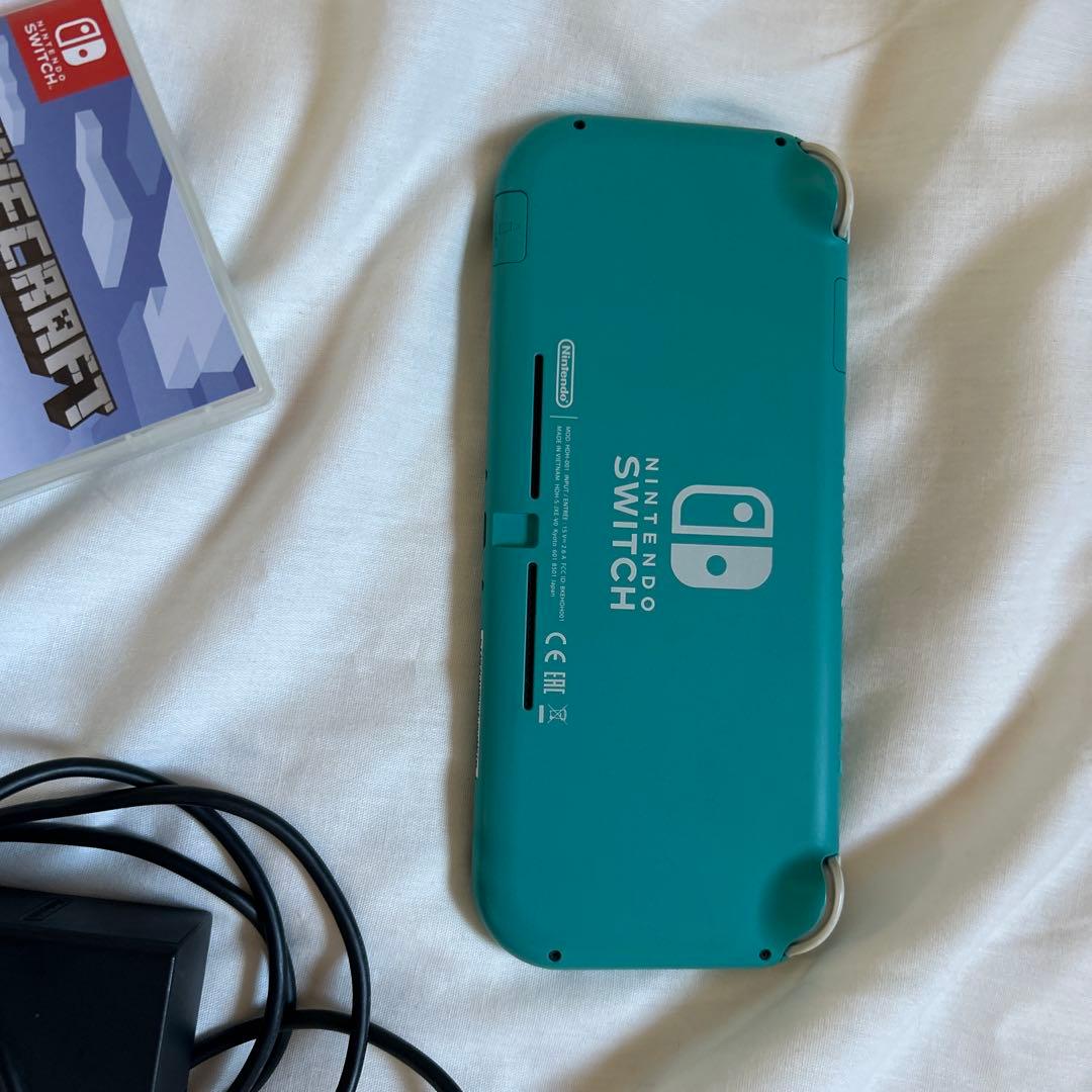 Nintendo Switch Lite ターコイズ Minecraftセット