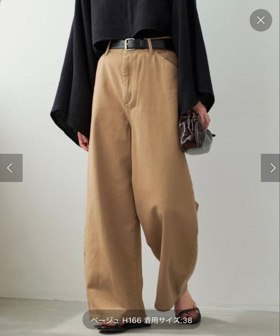 Plage CHINO BAGGY チノパンツ