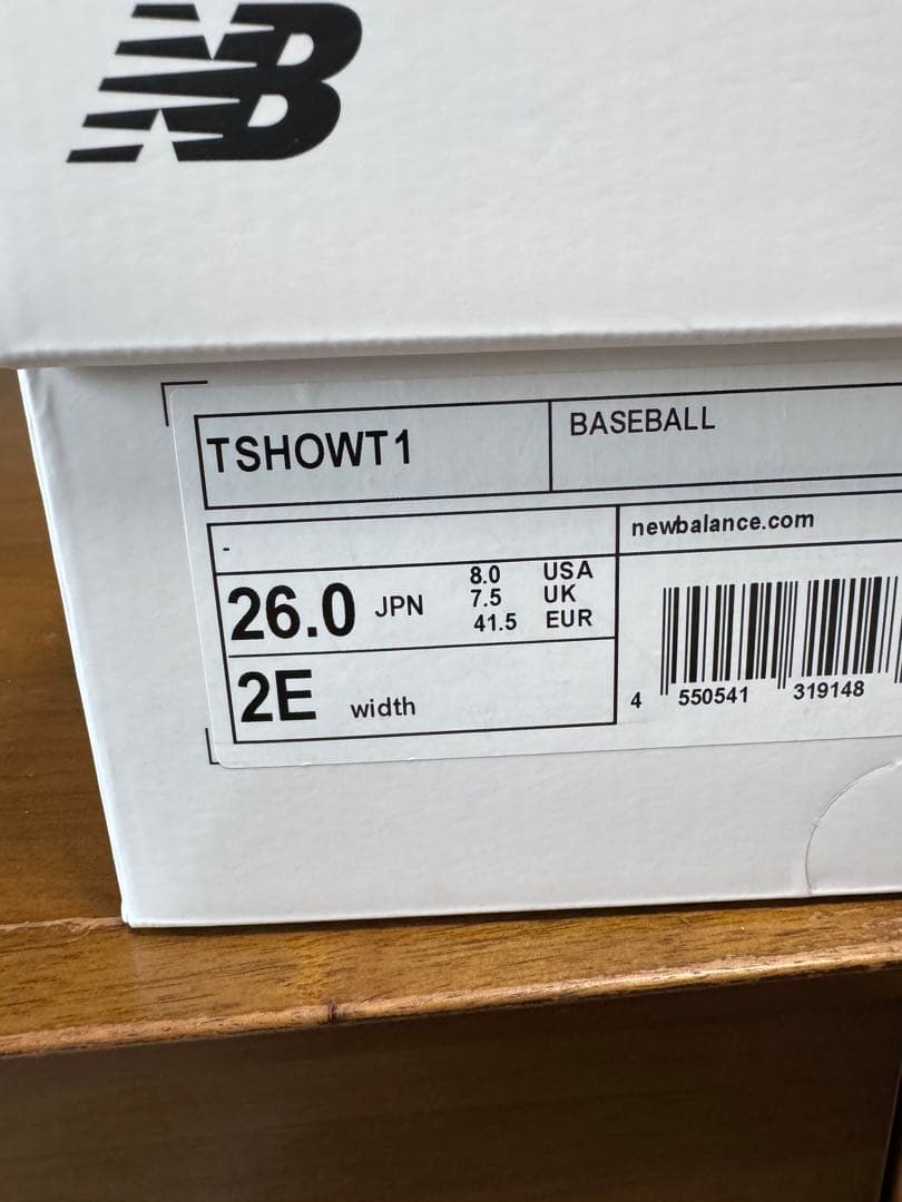 Ohtani v1 26cm 新品未使用 大谷翔平 ニューバランス ゴールド