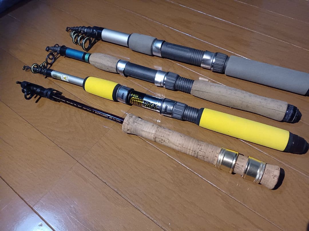 Daiwa ストライクフォースT505T ULFSモバイルパックロッド4本セット