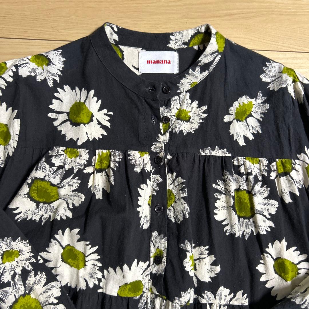 manana suerte マニャーナスエルテ　ロングワンピース　花柄　総柄