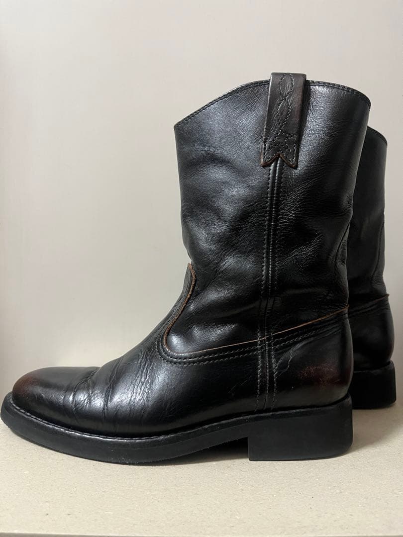 【アパルトモン】GOLDEN  BIKERブーツ ブラック