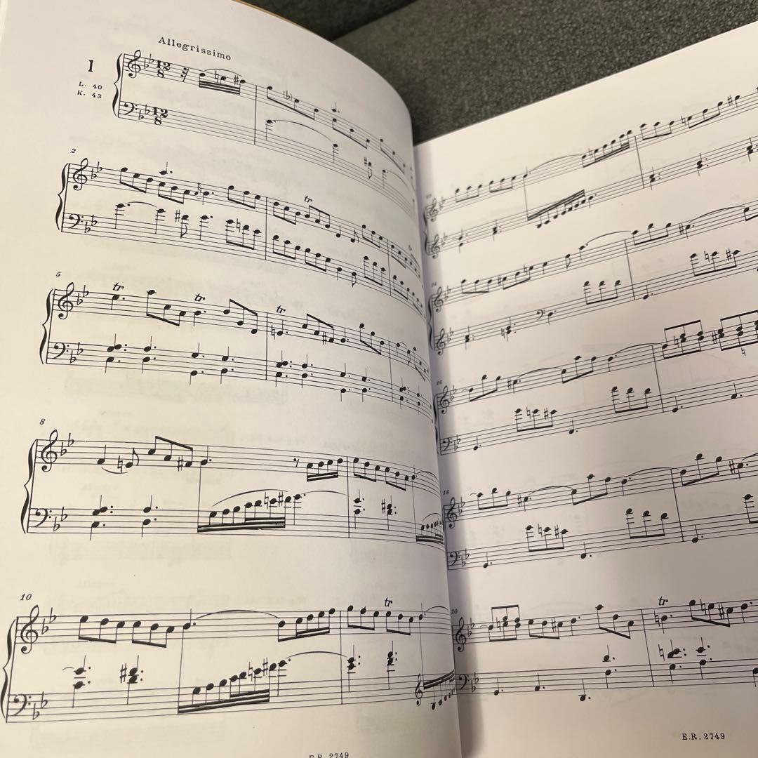 Scarlatti Sonate per clavicembalo 1巻