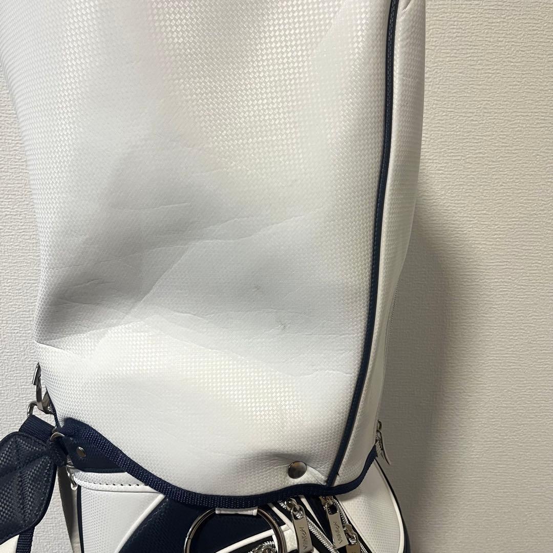 HONMA キャディバッグ ホワイト/レッド/