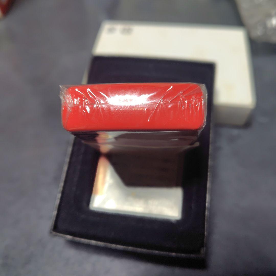 ばろ新品未使用 CUNE キューンzippo 赤
