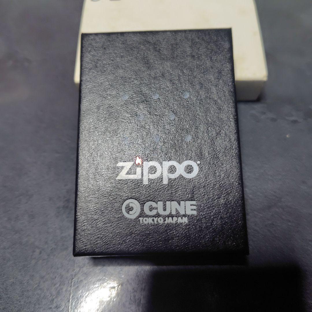 ばろ新品未使用 CUNE キューンzippo 赤