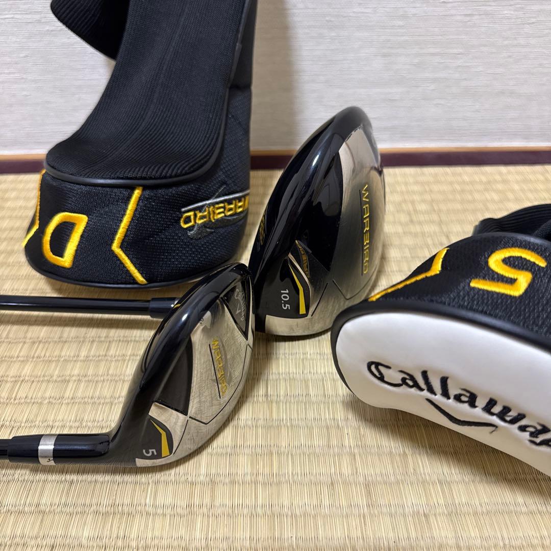 メンズ用callawayゴルフクラブセット９本WARBIRD