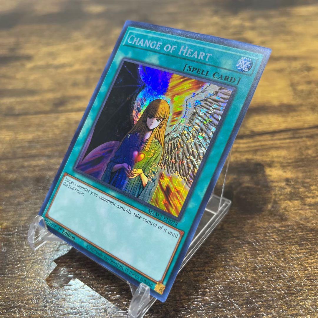 極美品‼️遊戯王【英語版】心変わり 1st ファラオズシークレットレア‼️