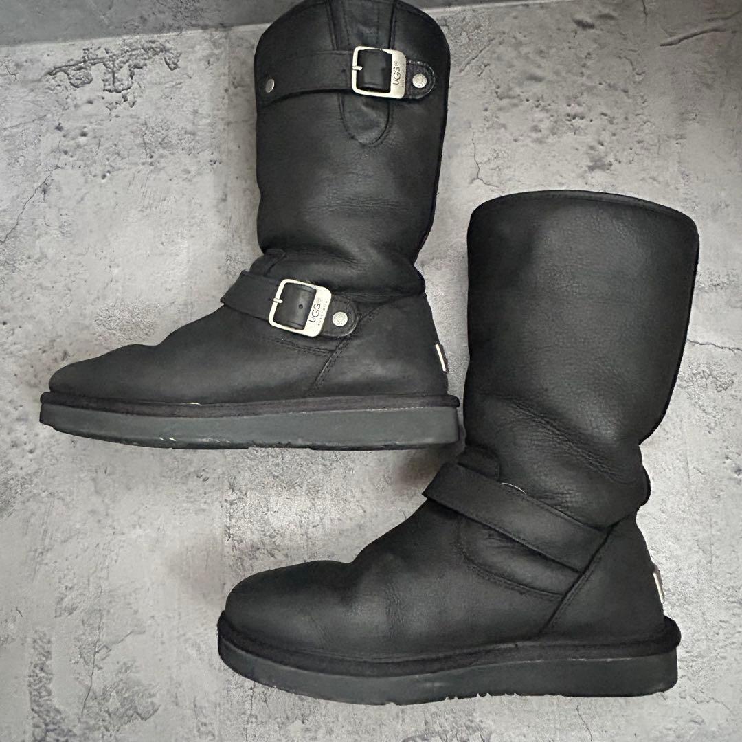 最終価格！ UGG KENSINGTON エンジニアブーツ レザー ブラック