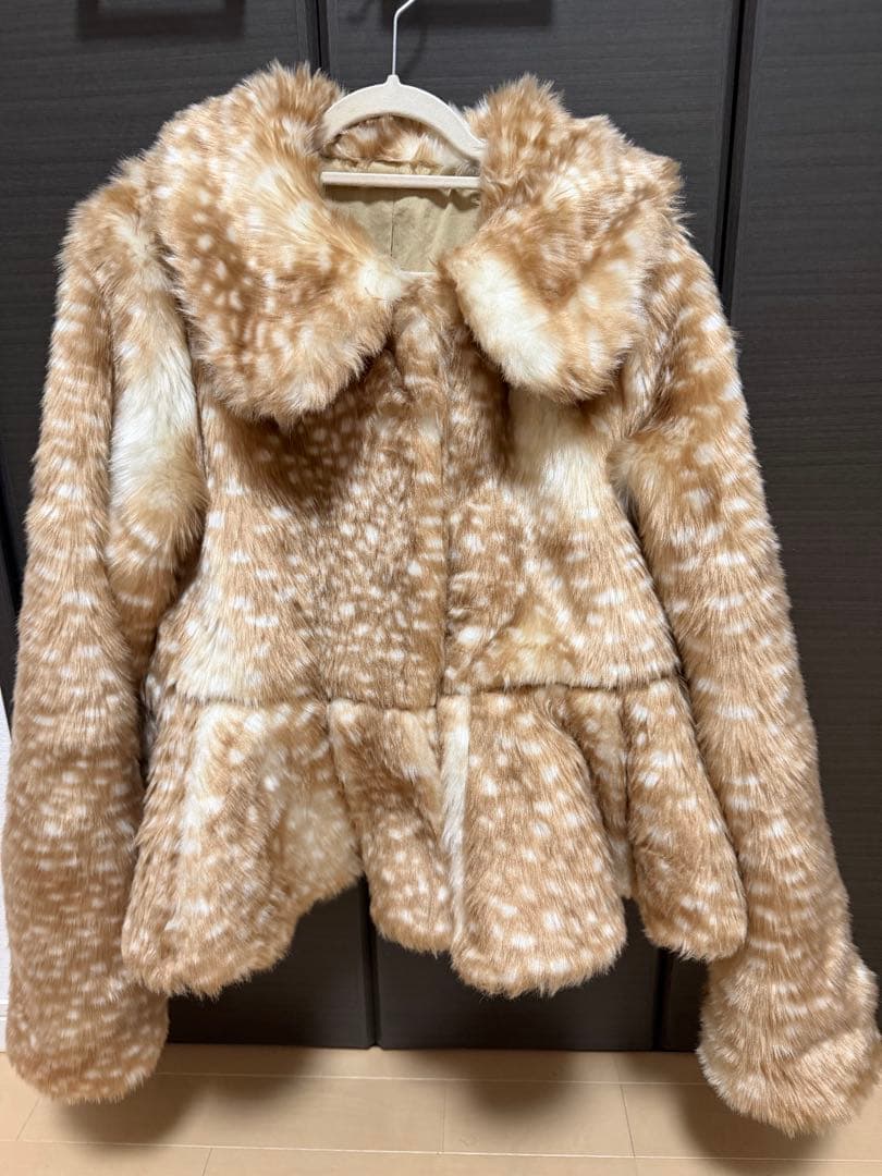 bibiy DORA PEPURAMU FUR COAT バンビ
