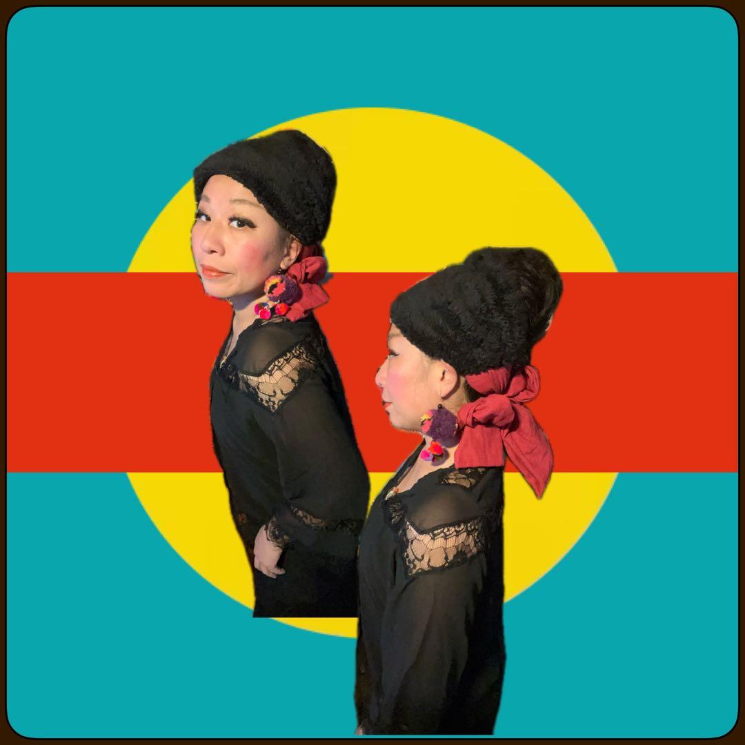 サクラページです　3点 ファー　2wayアレンジ ヘアターバン