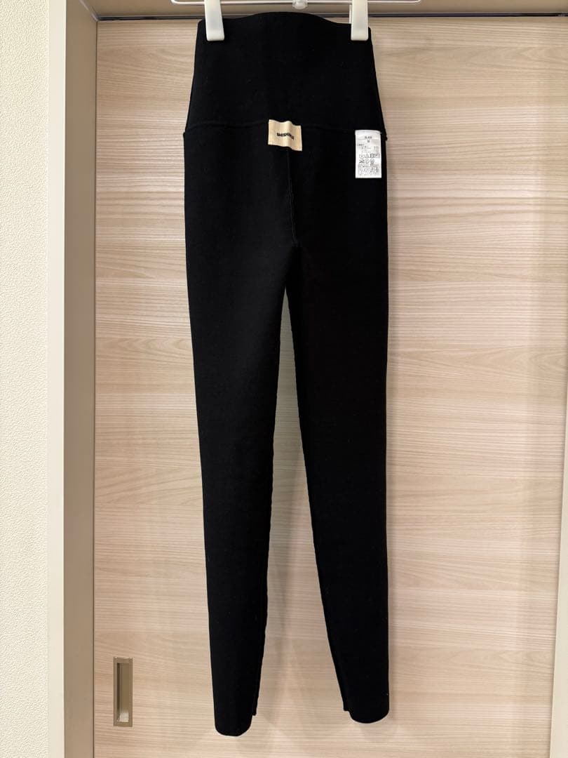 SHISHIKUI ブラック ハイウエストレギンス