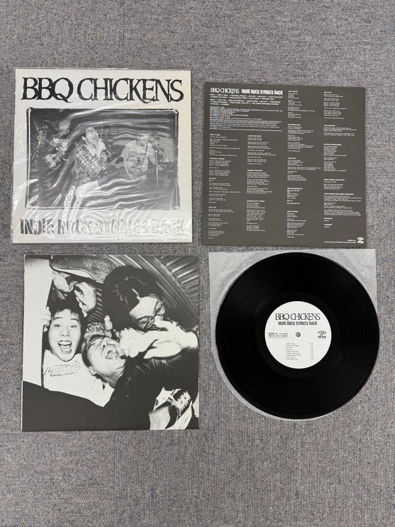 BBQCHICKENS INDIE ROCK STRIKES BACK レコード