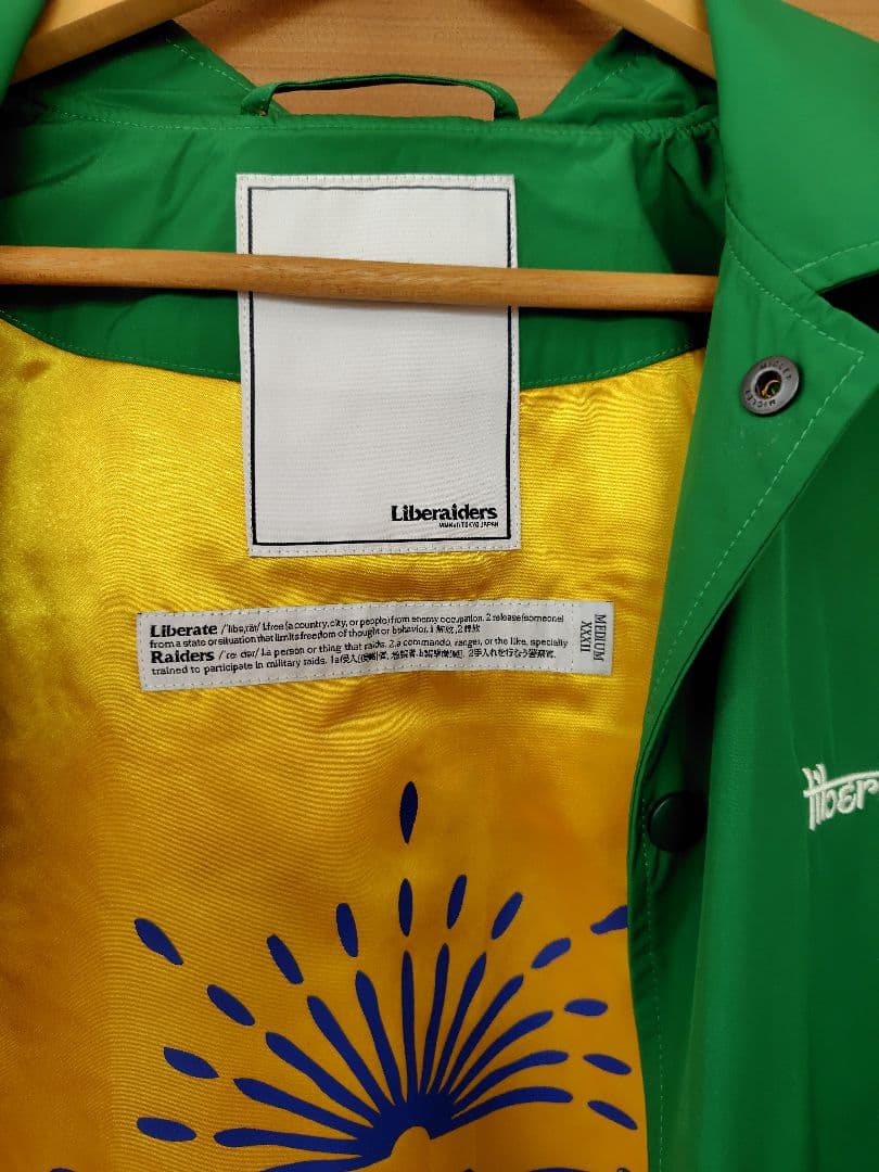 Liberalders リベレイダース コーチジャケット