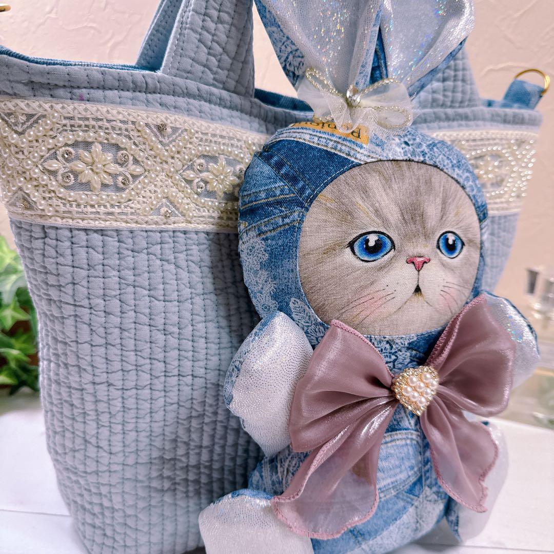 ☆*☆様 コヤンイサムチョン♡bigルミちゃんの爽やかなインド刺繍×ヌビトートバ