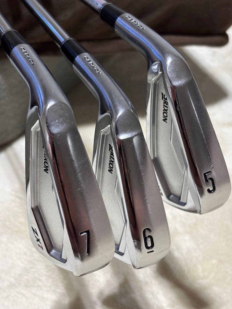 本日限定値下！ZX7 アイアン 5-P RTX6 52°58° レフティ
