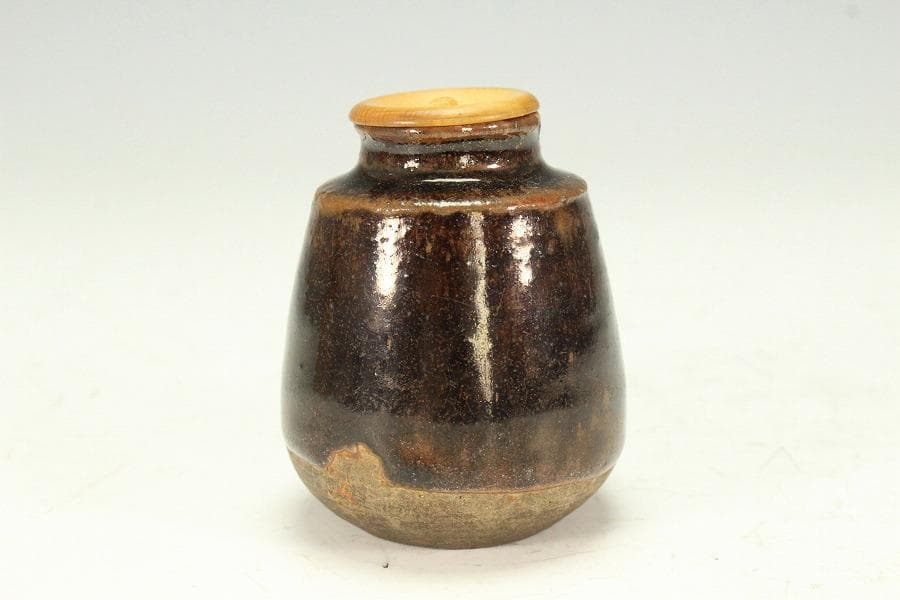 茶道具 唐物 茶入 蔵書付(K-YC371)