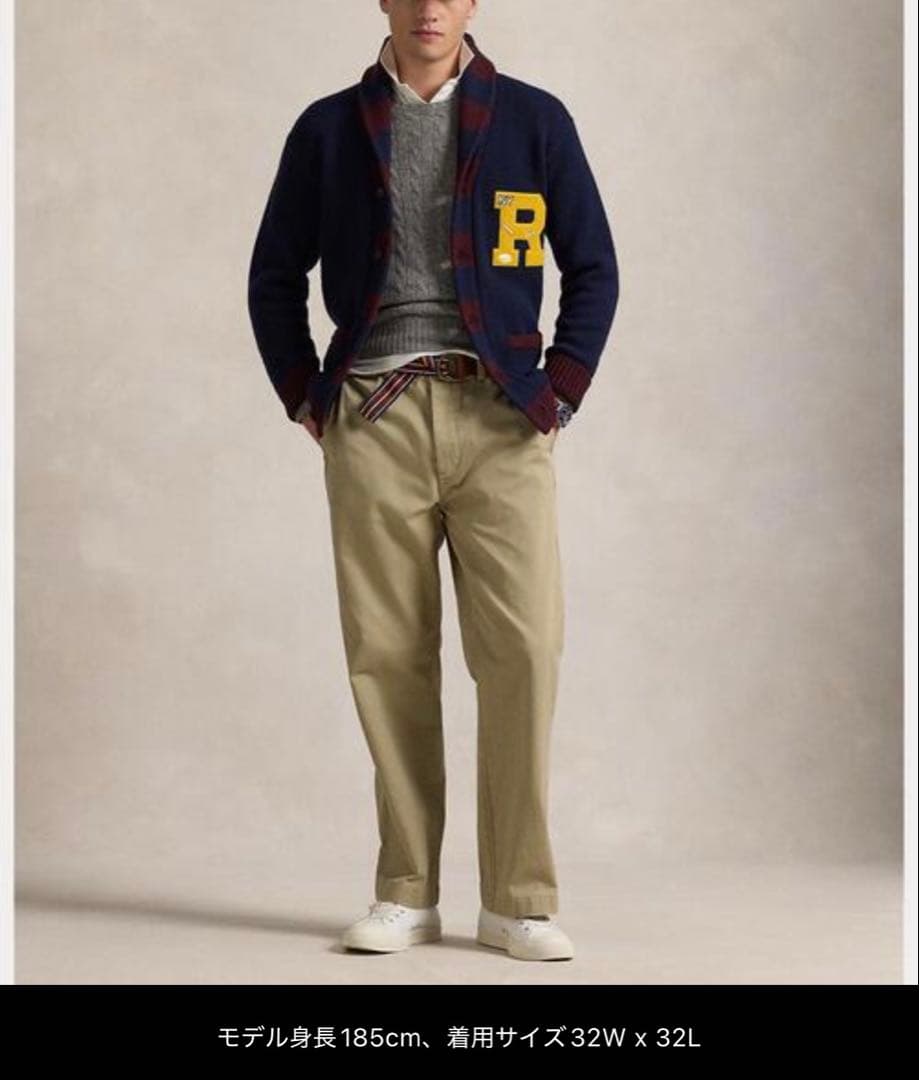 【oso】POLO RALPH LAUREN ビッグ チノ