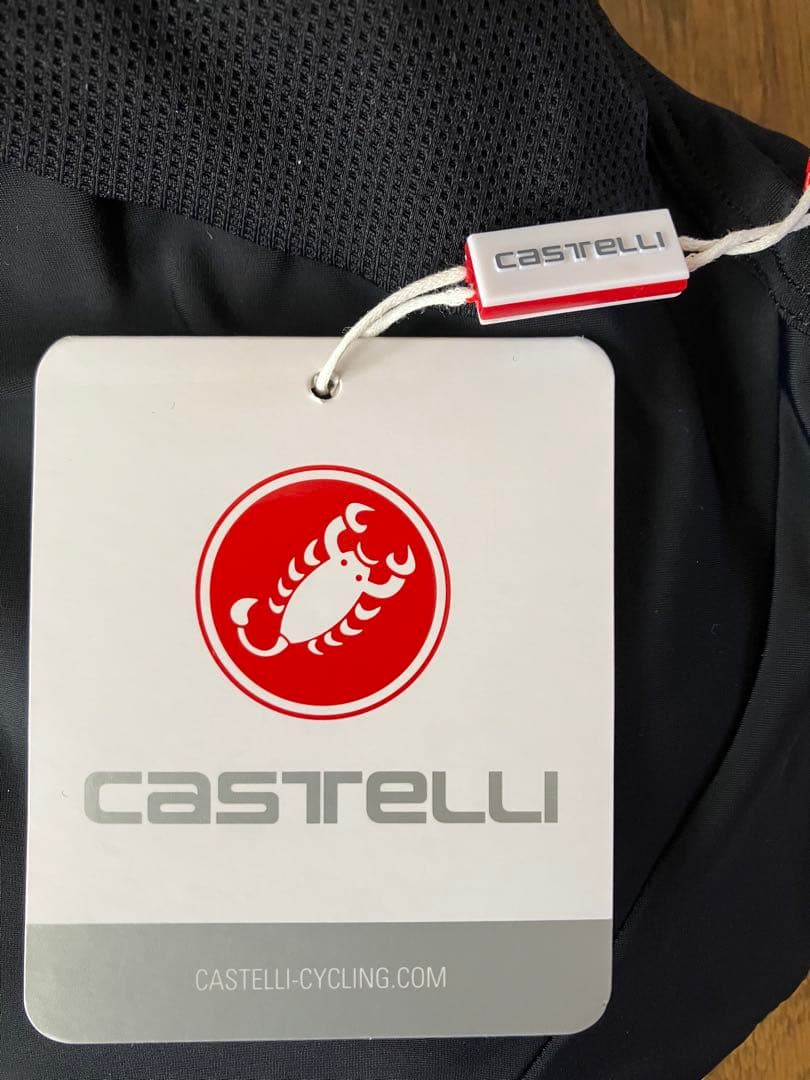 新品　CASTELLI ビブショーツ Mサイズ ブラック