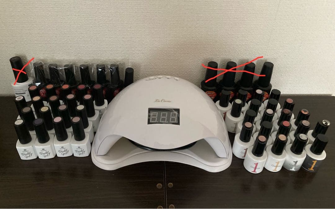 セルフジェルネイルセット/ i / gelme1/ ピールオフ