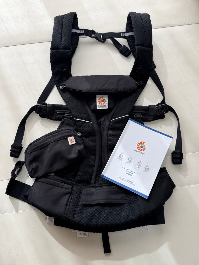 エルゴ　オムニブリーズ　オニキスブラック　抱っこ紐