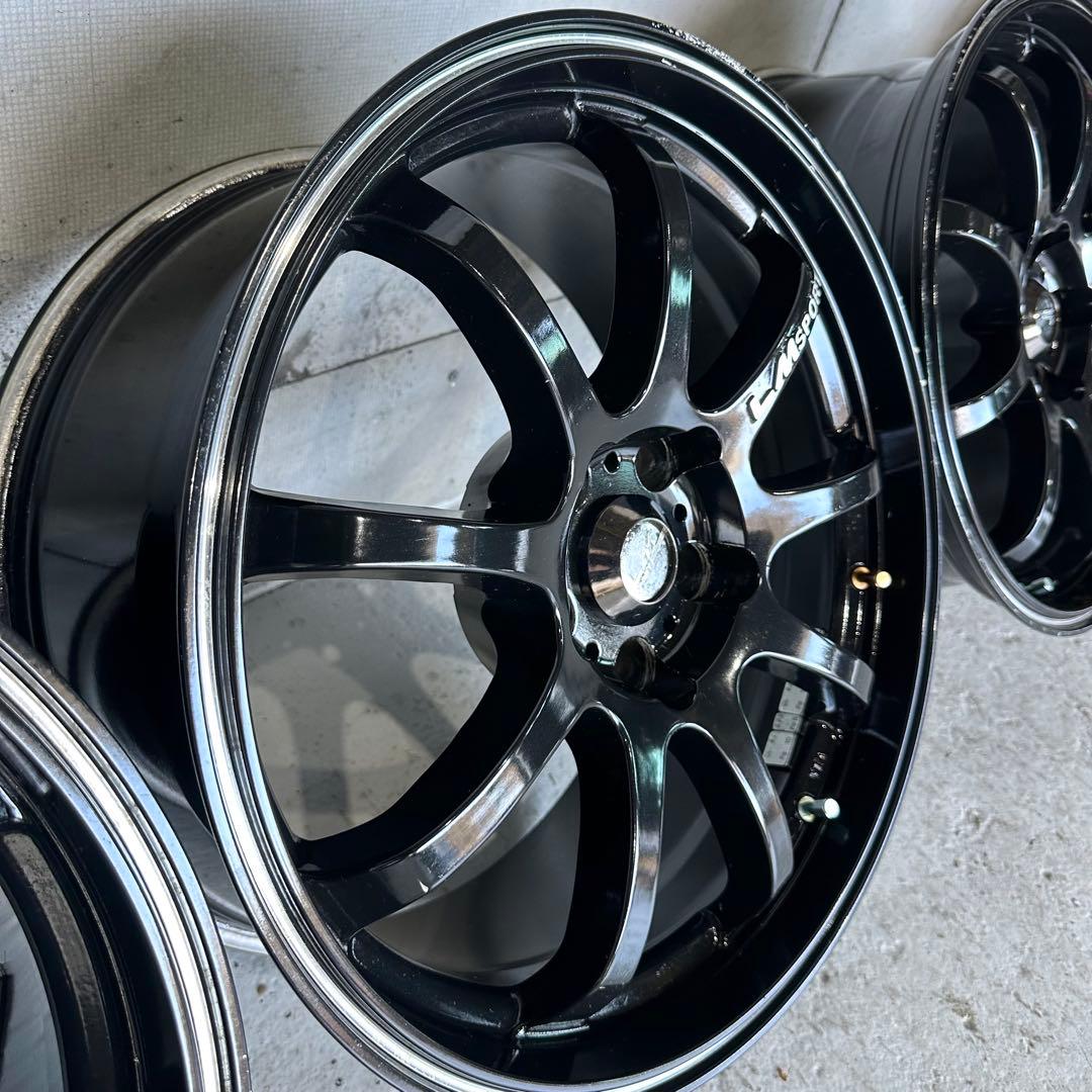 三菱 ランエボⅦ 装着 LM SPORT 18インチ　アルミホイール4本セット