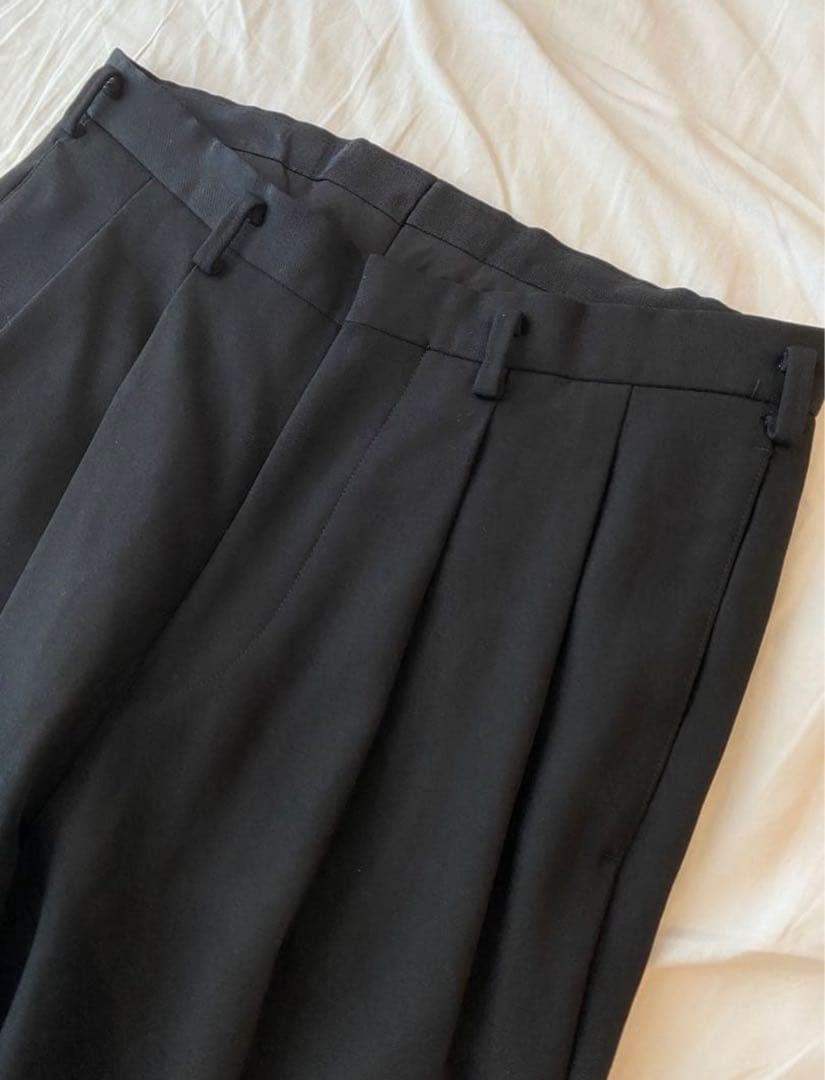 パンツ heugn 22aw e black size2