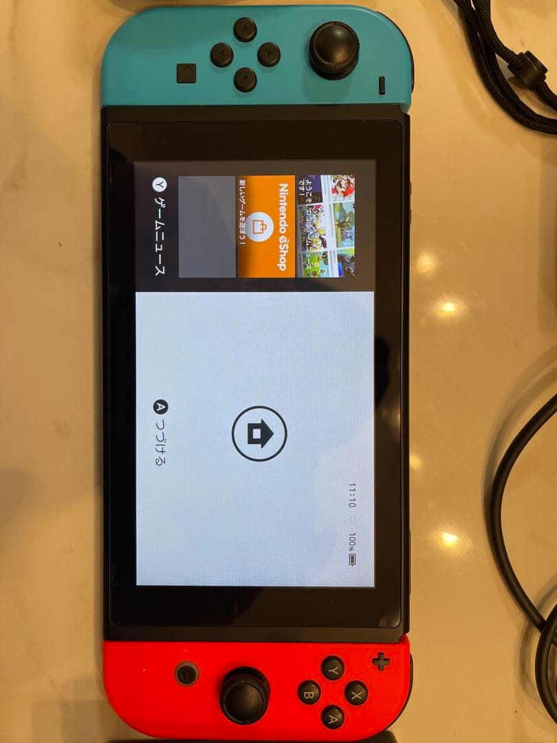 即購入OK 美品　Nintendo Switch 青/赤　ニンテンドー　スイッチ