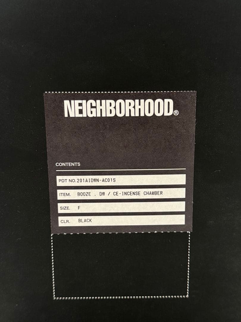 お香 NEIGHBORHOOD x DR.WOO INCENSE CHAMBER