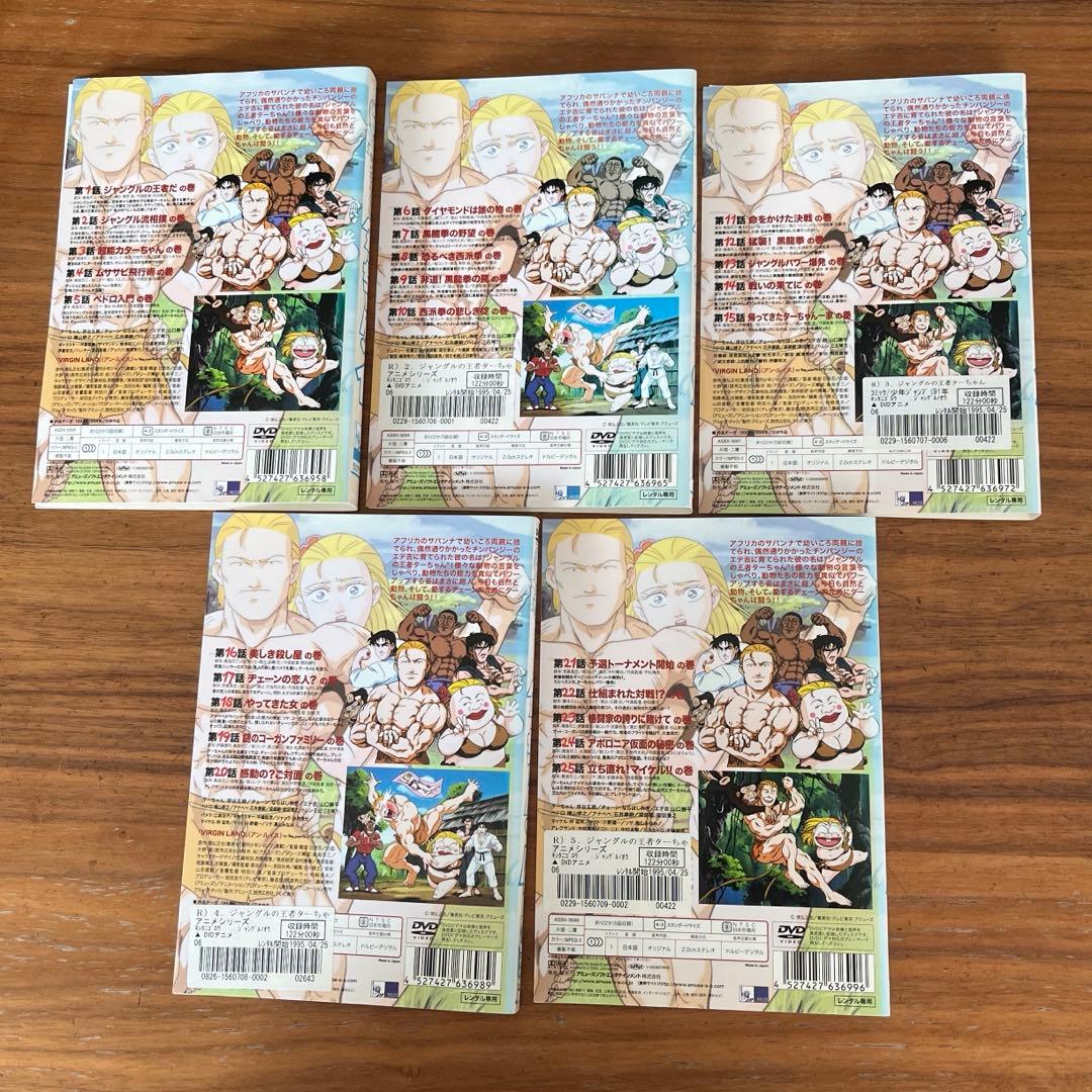 ジャングルの王者ターちゃん DVD 全10巻 全巻セット