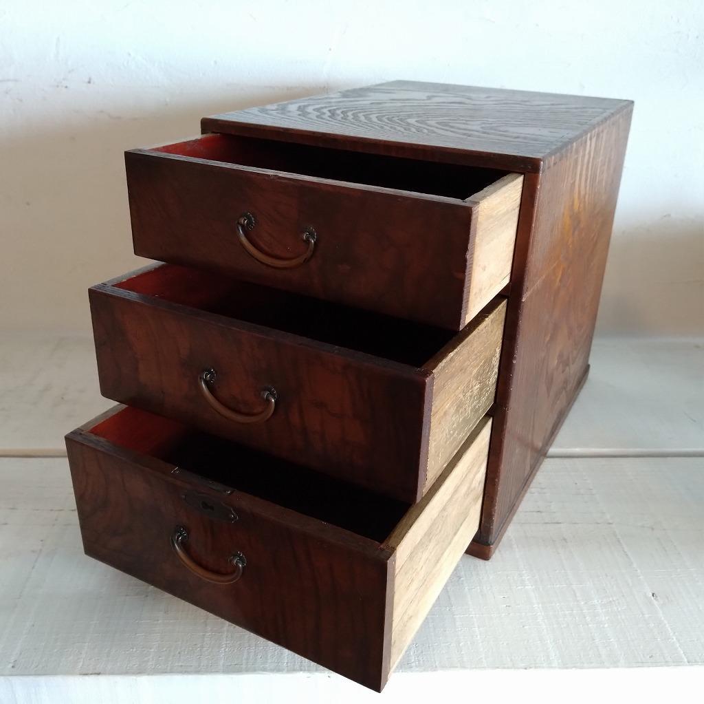 木製　小引出し　古家具