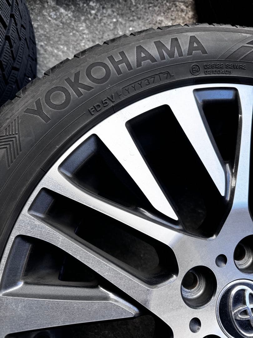 K*様 アルファード 純正ホイール ヨコハマ 18インチ ホイールセット4本スタ