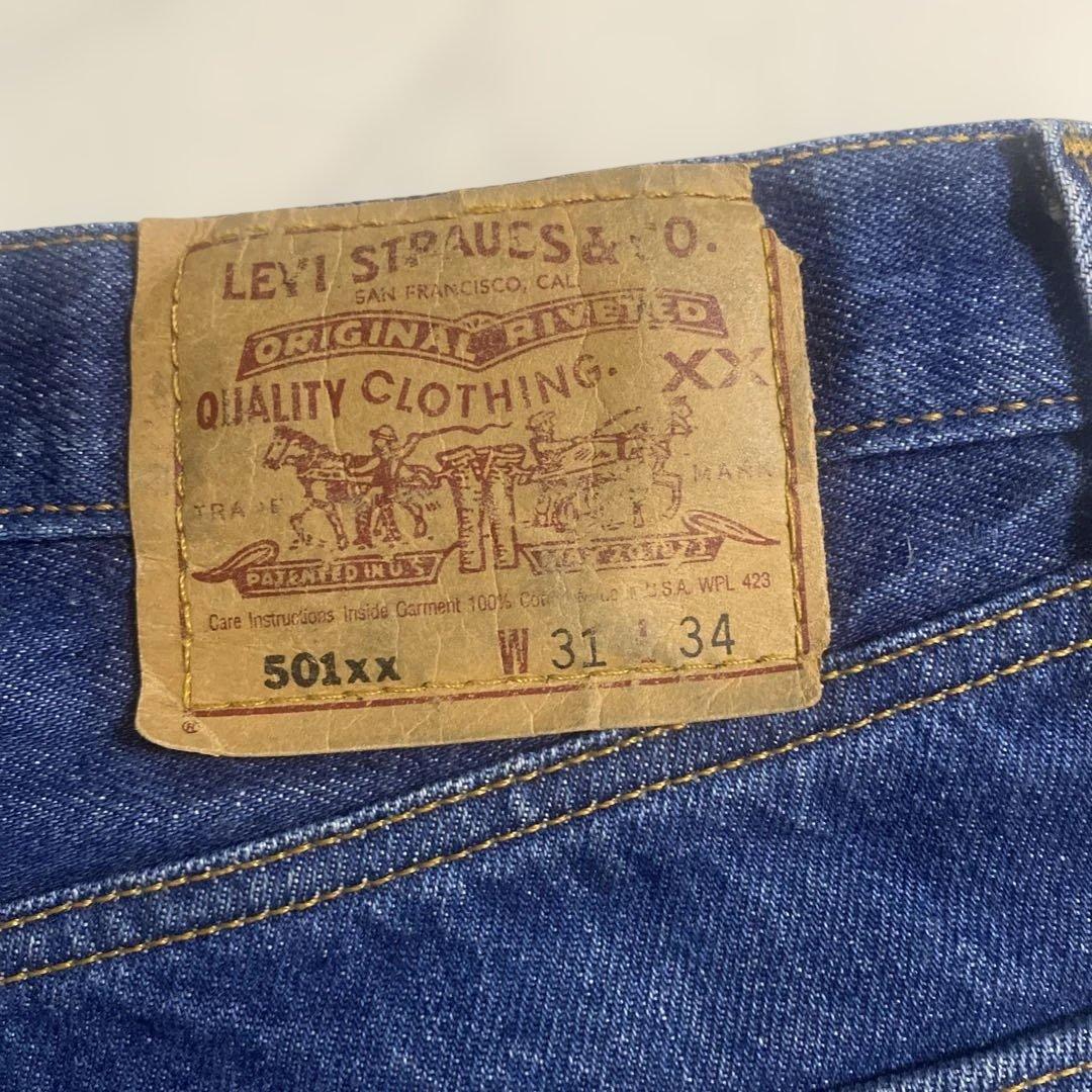 リーバイス501xx 米国製　W31 ストレートデニム