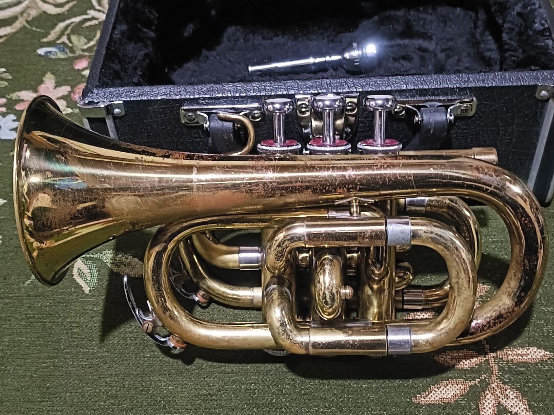 日*1様 Splendor 国産ビンテージ ポケットトランペット