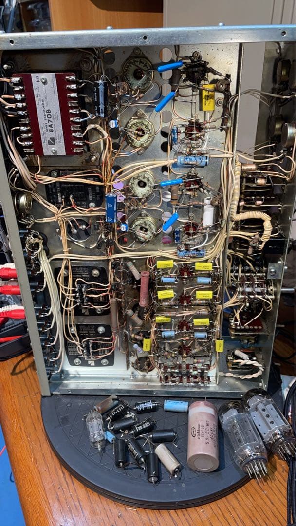 ラックスマン プリメインアンプ　真空管式 SQ38F 動作品 メンテ済