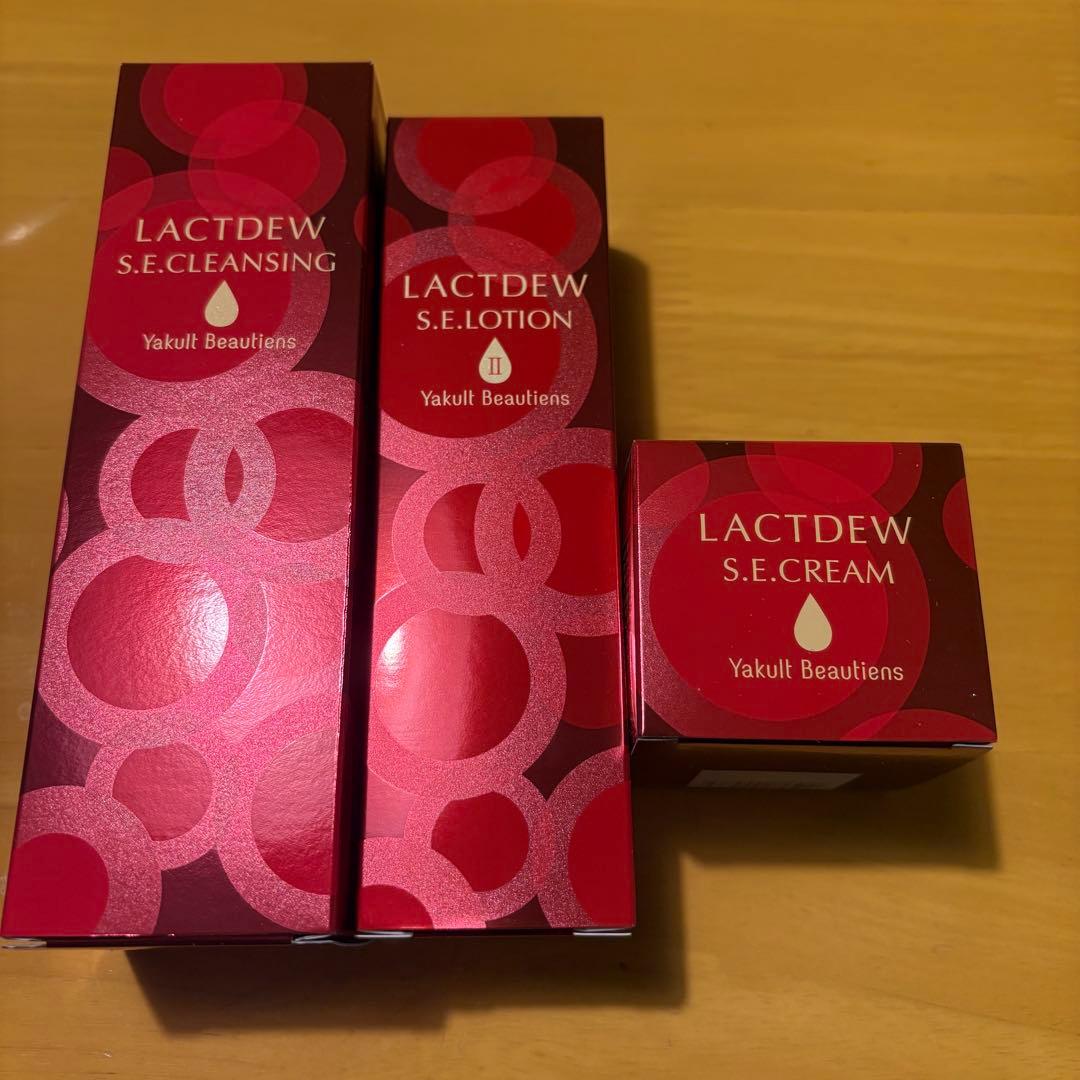 LACTDEW S.E. CLEANSING/LOTION/CREAM セット