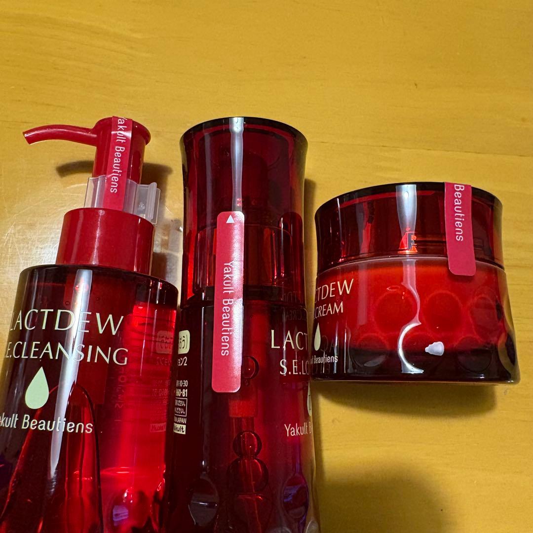LACTDEW S.E. CLEANSING/LOTION/CREAM セット