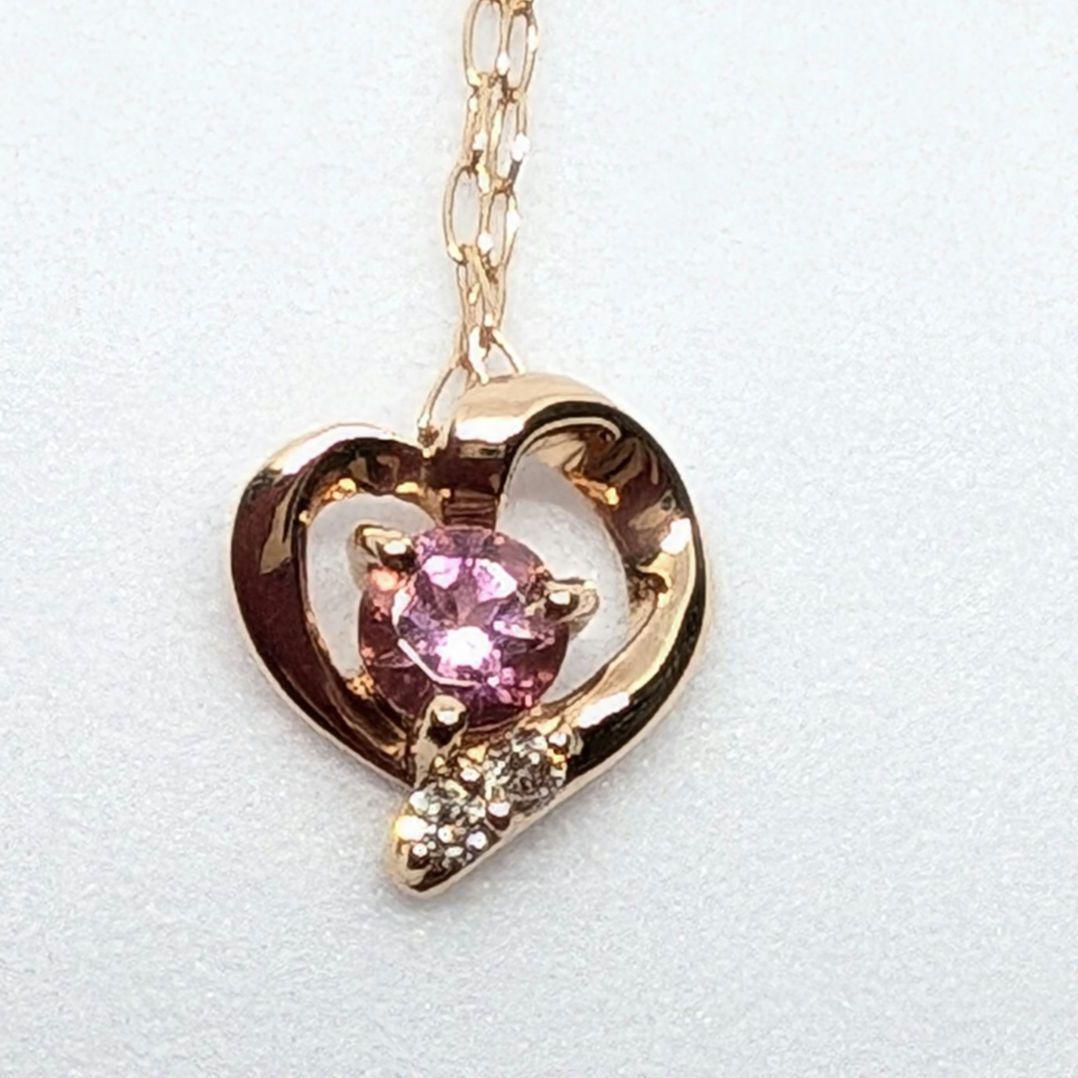 ば*✨様 ミルフローラ　ピンクトルマリン　ネックレス