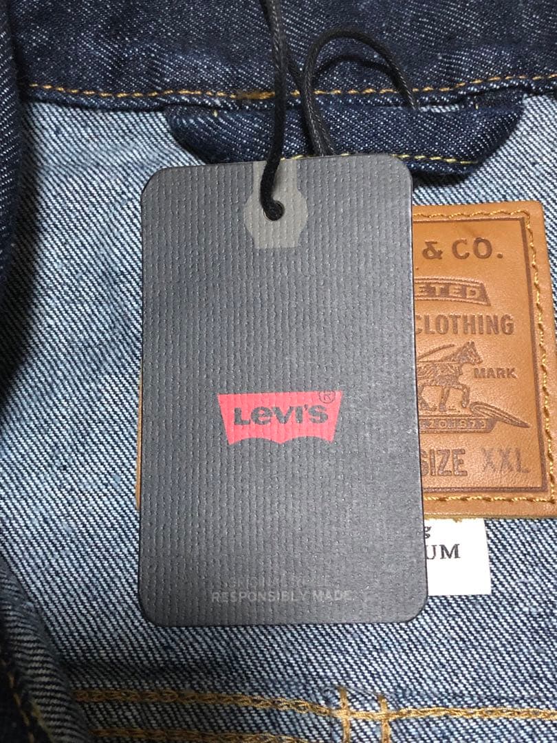新品　リーバイス ファースト　大戦　Tバック ドーナツボタン　プレミアム